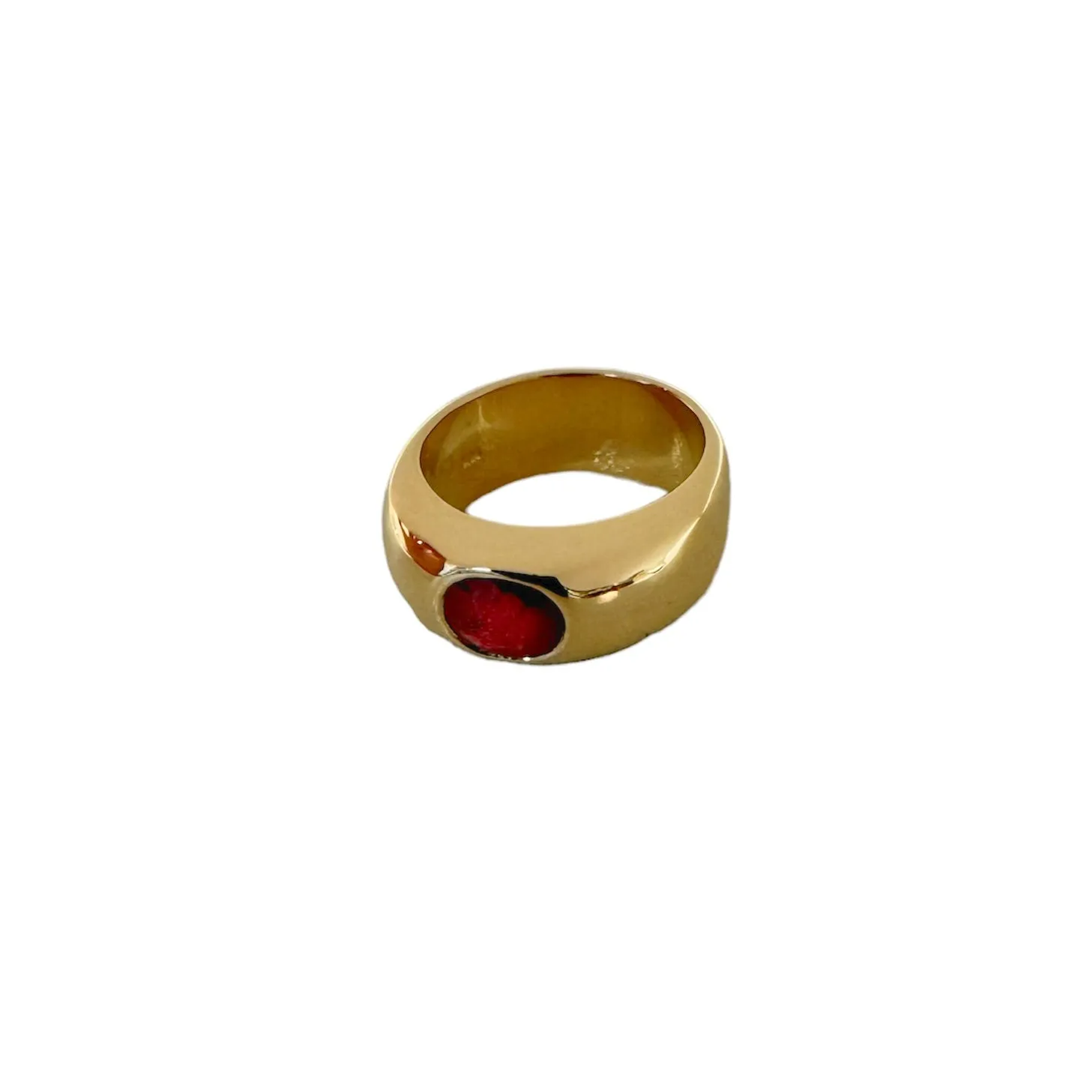 Ruby Dome Ring