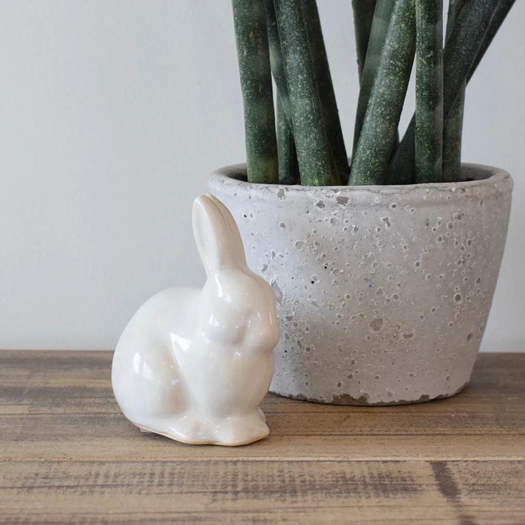 Sitting Bunny Moonstone