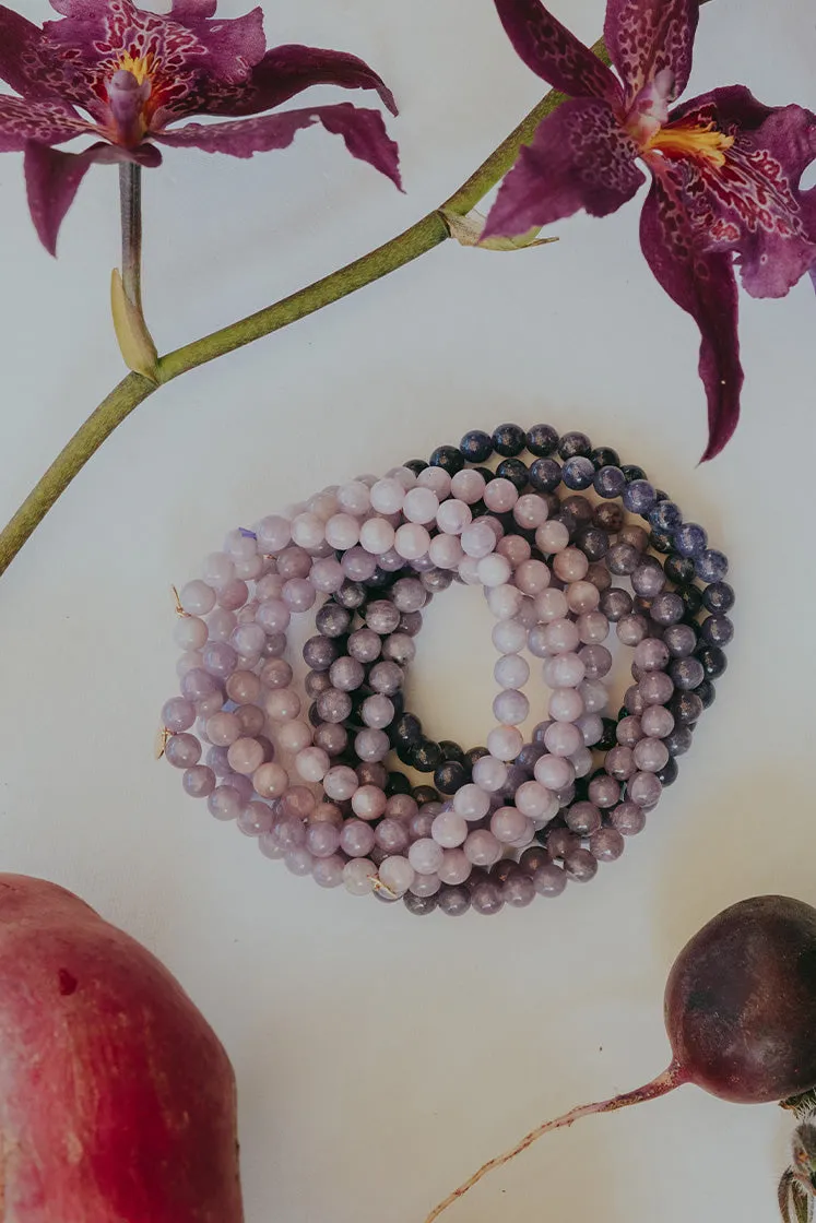 Stretchy Bracelet - Lepidolite