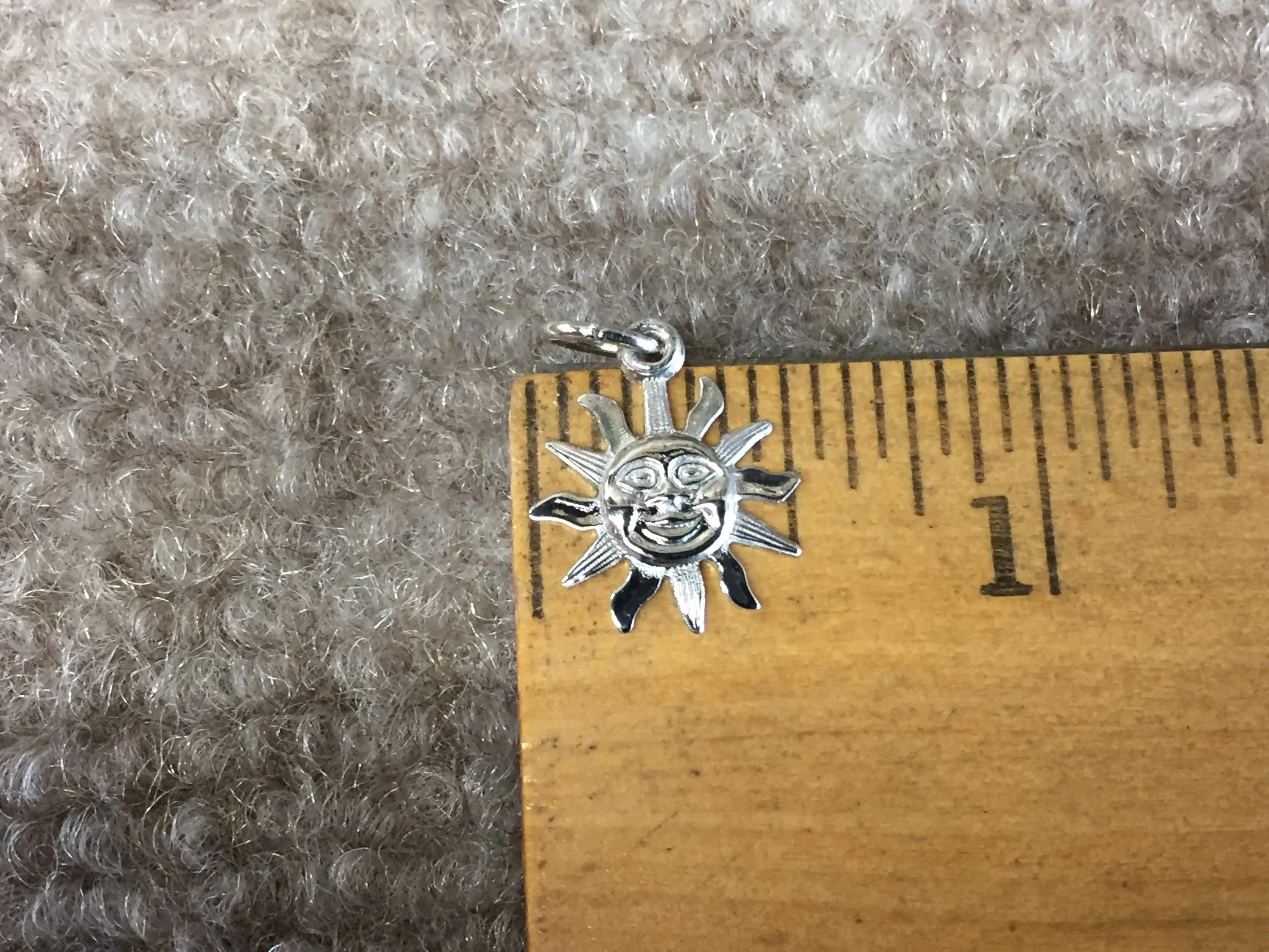 Sun Silver Charms /Pendant