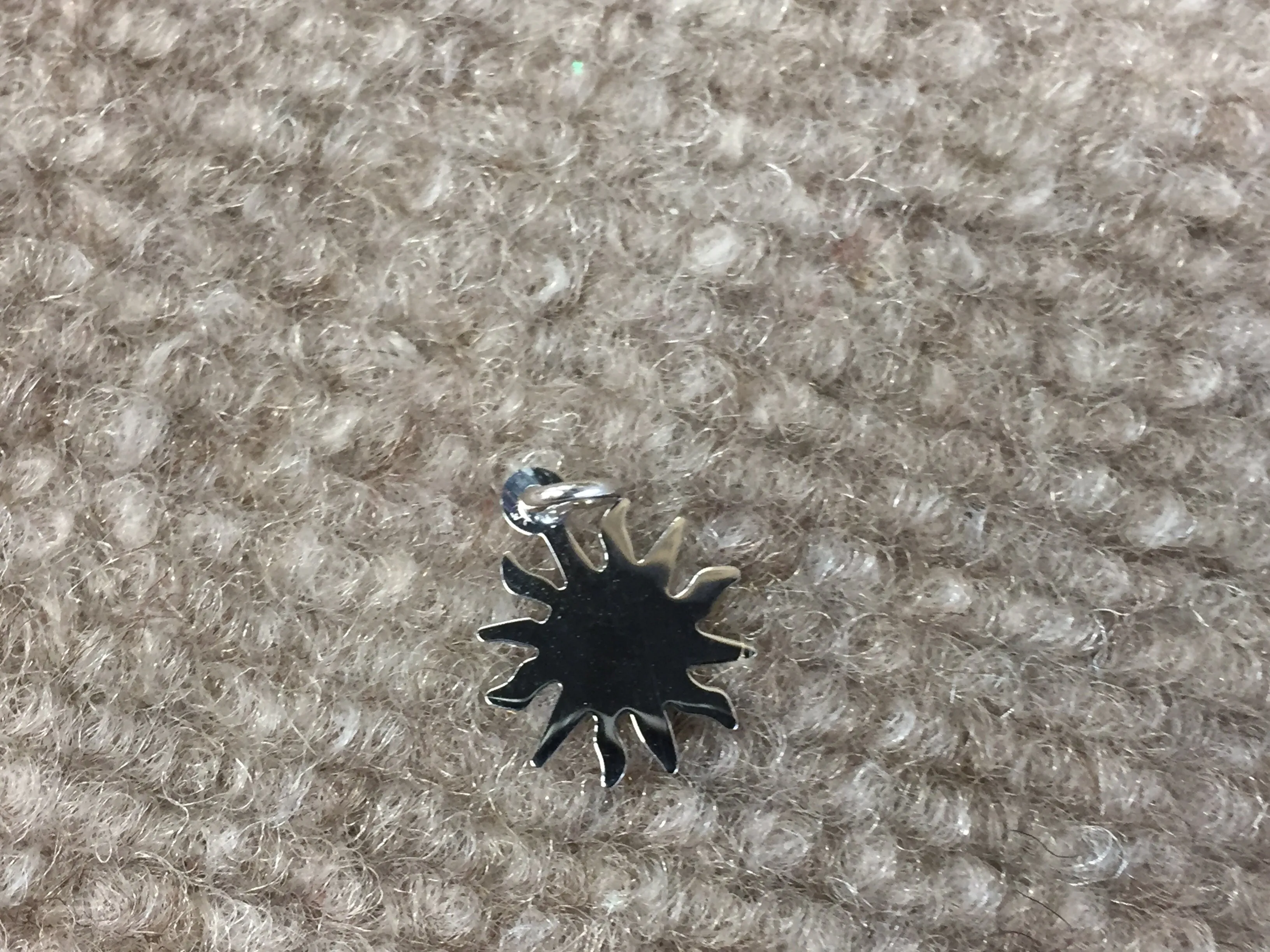 Sun Silver Charms /Pendant