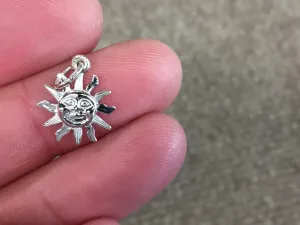 Sun Silver Charms /Pendant